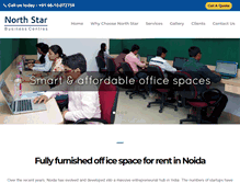 Tablet Screenshot of northstarbusinesscentres.com